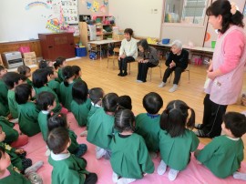 おばあちゃんたちとの楽しい時間